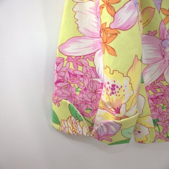 Rafaella Vintage Floral Blazer Size 10 - Picture 4 of 8